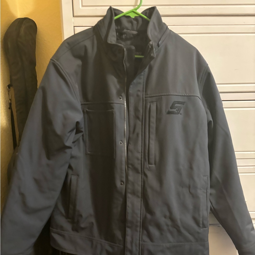 Mens snap on jacket